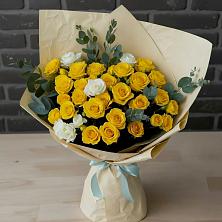Букет цветов из:  Розы в Савино