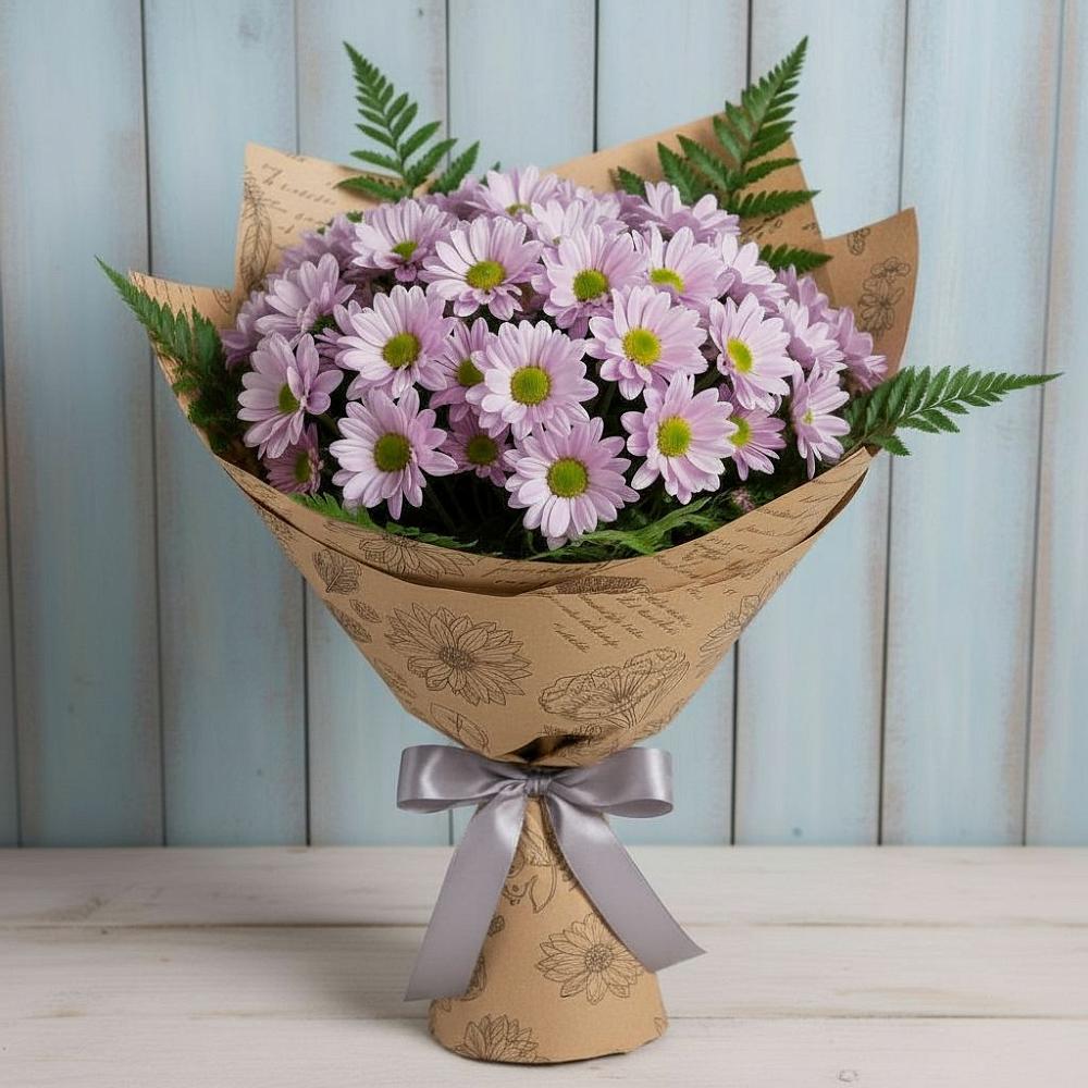 Букет цветов из: Хризантемы в Савино