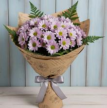 Букет цветов из:  Хризантемы в Савино
