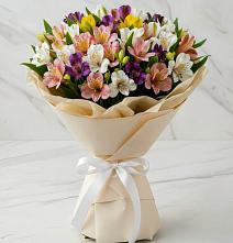 Букет цветов из:  Альстромерии #REPLACE_PRED# Савино
