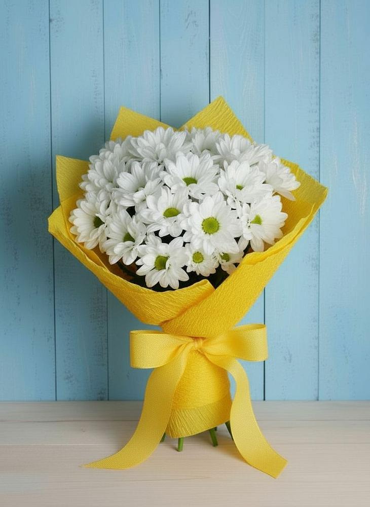 Букет цветов из: Хризантемы в Савино