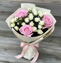 Букет цветов из:  Розы в Савино