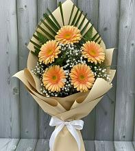 Букет цветов из:  Герберы в Савино
