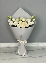 Букет цветов из:  Розы и Лизиантусы в Савино